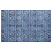 Art Deco Scrolls und Fans von Blue Stoff (Fat Quarter (45,7 x 55,9 cm))