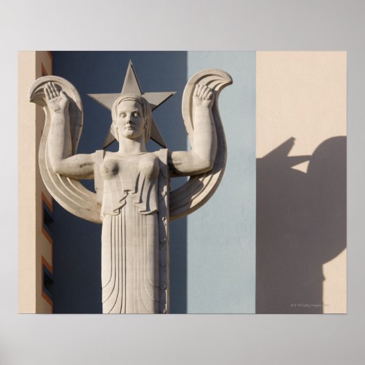 Art Deco Sculpture at the State Fair of Texas Poster (Vorne)