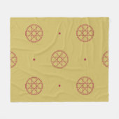 Art deco seamless pattern background. abstract, ar fleecedecke (Vorderseite (Horizontal))