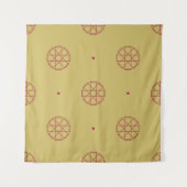 Art deco seamless pattern background. abstract, ar wandteppich (Vorderseite)