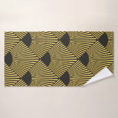 Art Deco seamless pattern Badehandtuch (Badehandtuch)