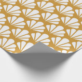 Art Deco Seamless Pattern. Geometric Floral decora Geschenkpapier (Ecke)