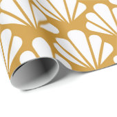 Art Deco Seamless Pattern. Geometric Floral decora Geschenkpapier (Rolleneckpunkt)