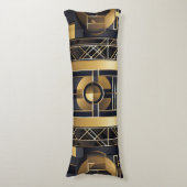 Art Deco Seitenschläferkissen (Vorderseite Vertikal)