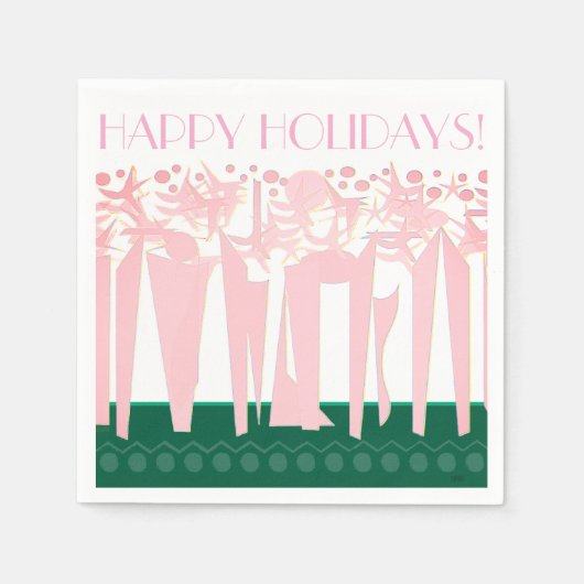 ART DECO SERVIETTE (Vorderseite)