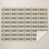 Art Deco Sherpadecke (Vorderseite (Horizontal))