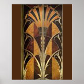 ART DECO SINGLE PANEL POSTER (Vorne)
