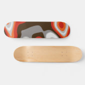 Art Deco Skateboard (Horizontal)