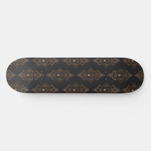 Art Deco Skateboard (Horizontal)