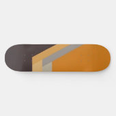 ART DECO Skateboard (Mandarine) (Horizontal)