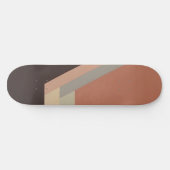 ART DECO Skateboard (mauve) (Horizontal)