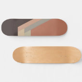 ART DECO Skateboard (mauve) (Horizontal)