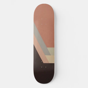 ART DECO Skateboard (mauve)