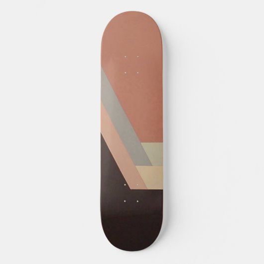 ART DECO Skateboard (mauve) (Vorderseite)