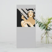 Art Deco Smoker (Stehend Vorderseite)