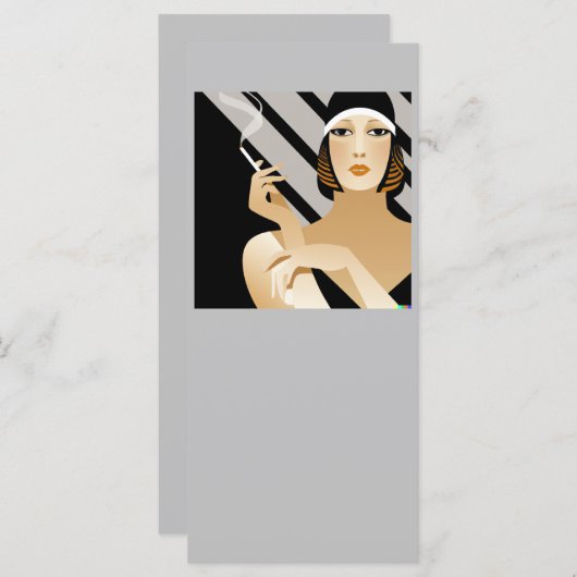 Art Deco Smoker (Vorne/Hinten)