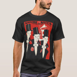 Art Deco Snobs Illustration T-Shirt