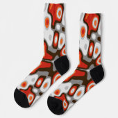 Art Deco Socken (Linkes Detail)