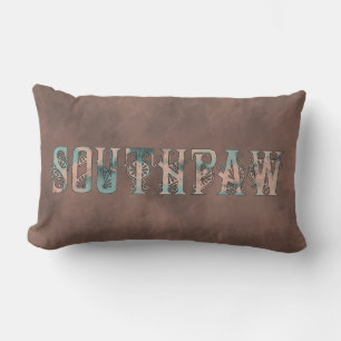 Art Deco Southpaw Lumbar Pillow Lendenkissen