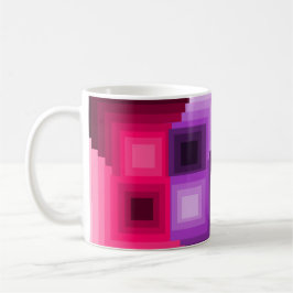 Art Deco Squares Kaffeetasse