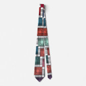 Art Deco Squares Krawatte (Vorderseite)