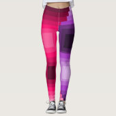 Art Deco Squares Leggings (Vorderseite)