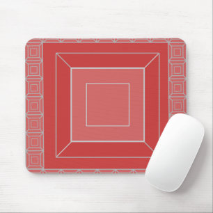 Art Deco Squares Mousepad