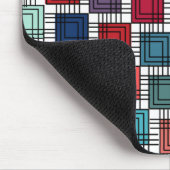 Art Deco Squares Mousepad (Ecke)