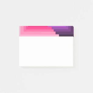 Art Deco Squares Post-it Klebezettel