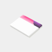 Art Deco Squares Post-it Klebezettel (angewinkelt)