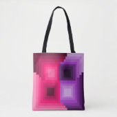 Art Deco Squares Tasche (Vorderseite)