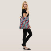 Art Deco Squares Tasche (Am Model)