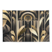 Art Deco Standard Pair Pillowcases Kissenbezug (Rückseite-Rechts)