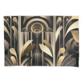 Art Deco Standard Pair Pillowcases Kissenbezug (Vorderseite-Links)