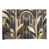 Art Deco Standard Pair Pillowcases Kissenbezug (Vorderseite-Rechts)