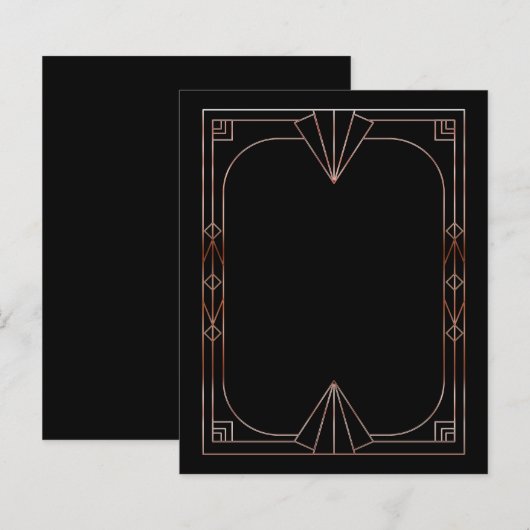 Art Deco Stationary (Vorne/Hinten)
