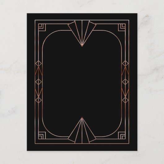 Art Deco Stationary (Vorderseite)