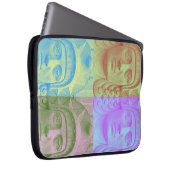 Art Déco Steinkopfbildhauer - Laptop-Sieb Laptopschutzhülle (Vorne Rechts)