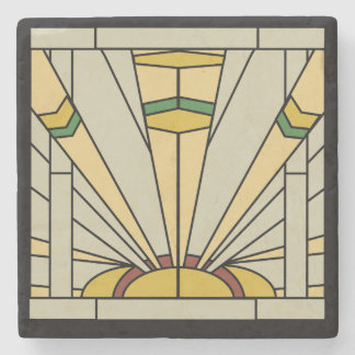 Art Deco Steinuntersetzer