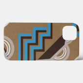 Art-Déco-Stil Abstraktes Design Case-Mate iPhone Hülle (Rückseite (Horizontal))