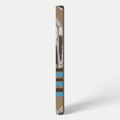 Art Deco Stil abstraktes Design iPhone Hülle (Linke Seite)