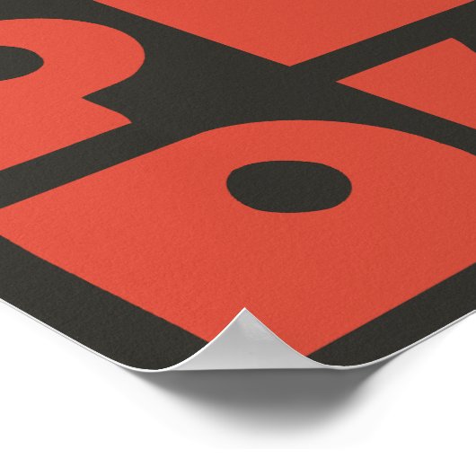 Art-Deco-Stil belgisches Bier und Poster (Ecke)