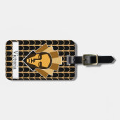 Art-Déco-Stil der 1920er Jahre Roaring Twenties St Gepäckanhänger (Vorderseite horizontal)