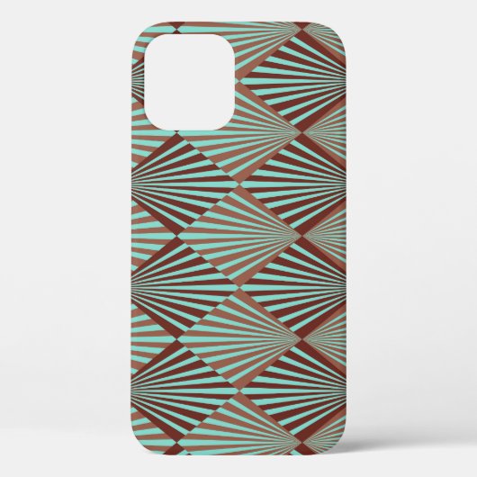 Art Deco Stil, nahtlose Textur. Case-Mate iPhone Hülle (Rückseite)