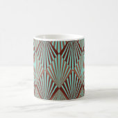 Art Deco Stil, nahtlose Textur. Kaffeetasse (Mittel)