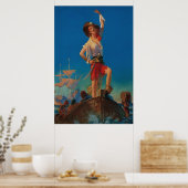 Art-Deco-Stil Poster (Küche)