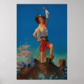 Art-Deco-Stil Poster (Vorne)