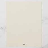 Art Deco Stil Rahmen Briefpapier (Rückseite)