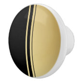 Art Deco Stil Schublade oder Türknopf. Keramikknauf (Rechts)