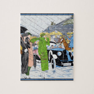 Art Deco Street Scene Puzzle